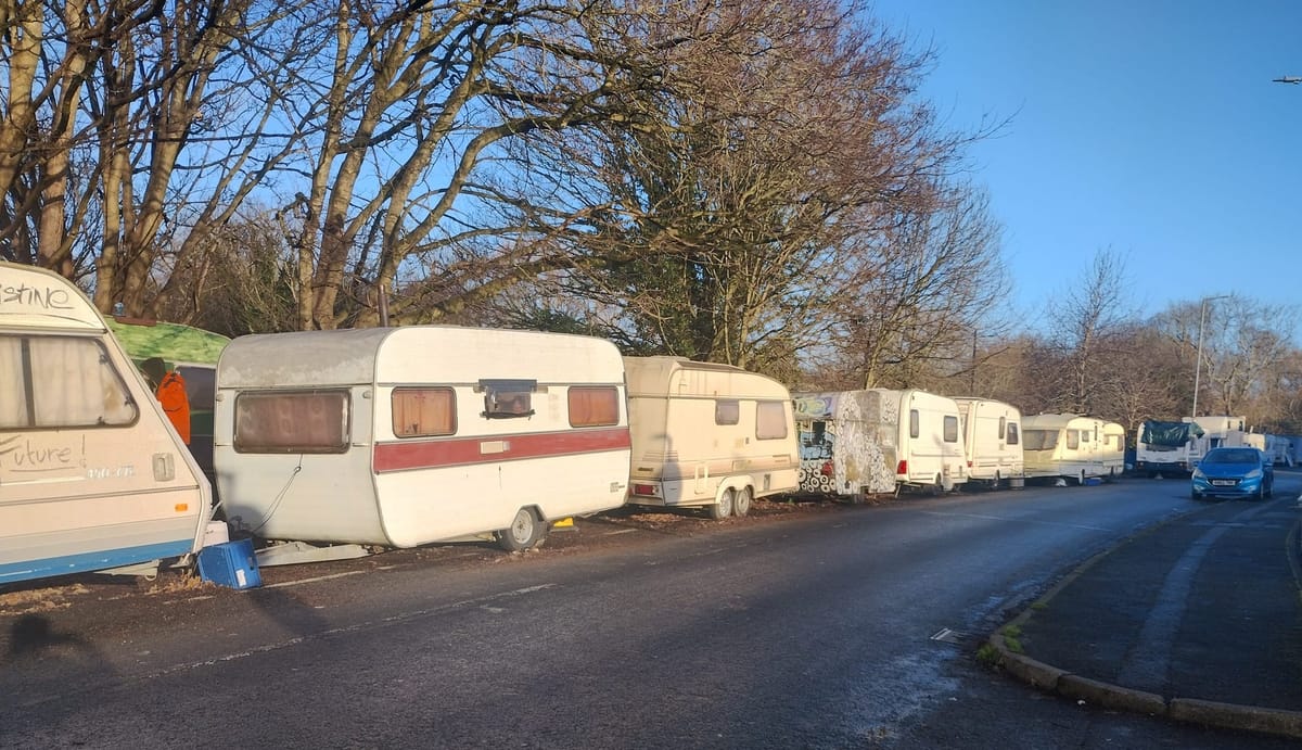 Eviction warning to van dwellers