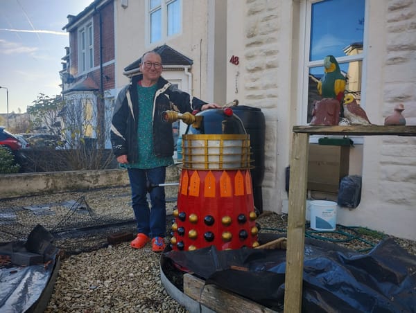 Dale  the dalek gets a makeover